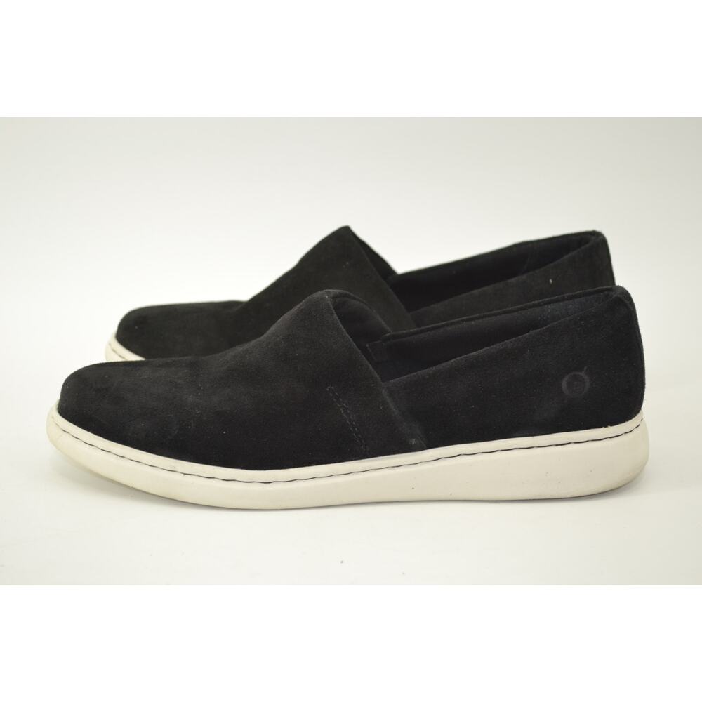 Born Womens Size 11 Sneakers Black Suede Casual Comfort - Picture 12 of 12